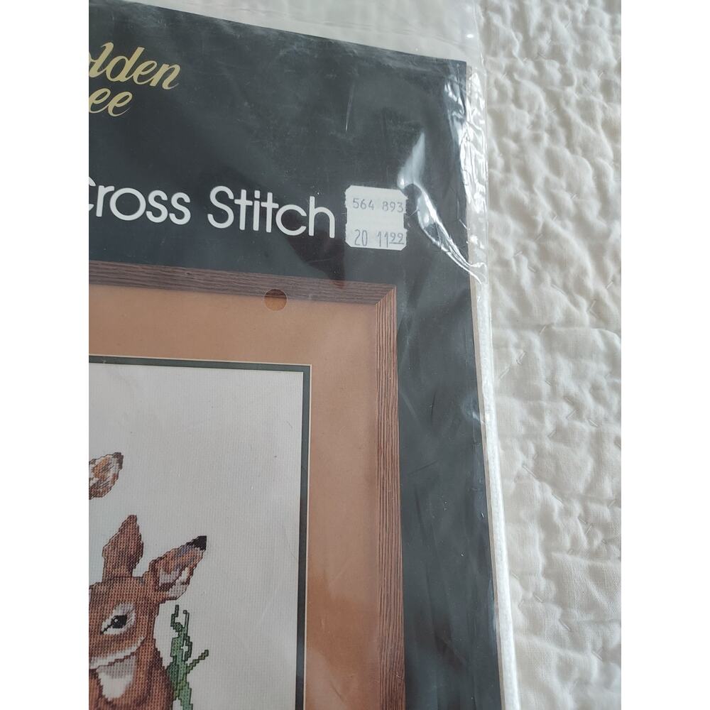 New Golden Bee Counted Cross Stitch Kit NWT 14" x 14" size USA made see descript - Picture 8 of 8